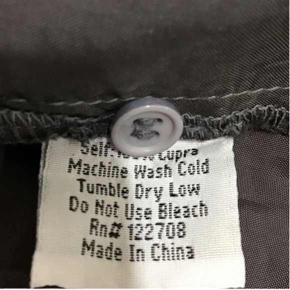 JOHNNY WAS PETE & GRETA Cupra L/S Button Down Blouse in Charcoal Size XS - Picture 9 of 10